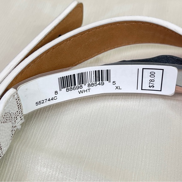 Michael Kors Belt Bag Fanny Pack 552744C WHT XL - Picture 4 of 15